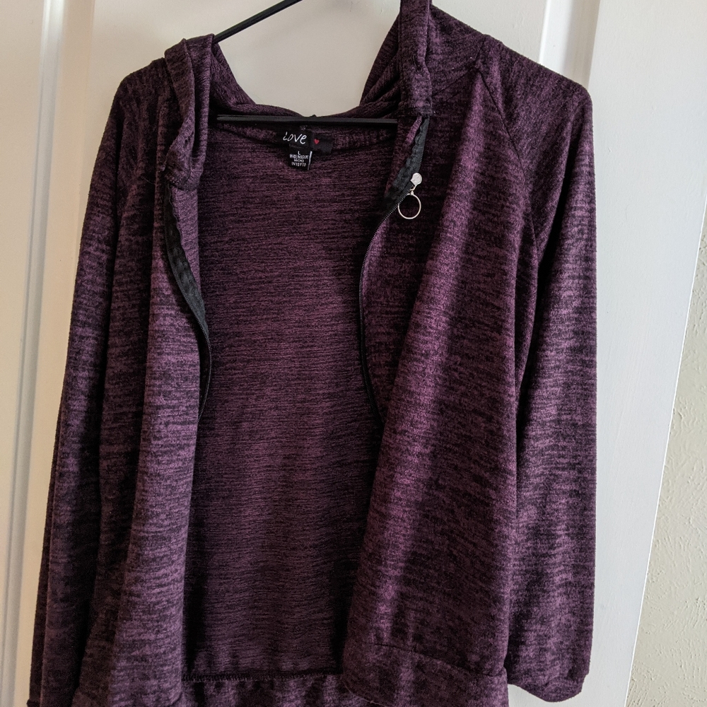 Thin hoodie jacket